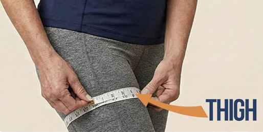 How to measure upper thigh for the ODOFIT Hip Brace
